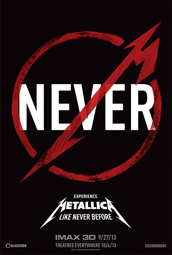 постер фильма "Metallica 3D "