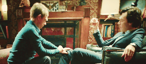 15 лучших гифок из сериала «Шерлок»